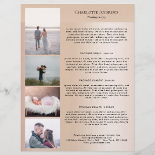 Kundenspezifischer Foto PreislyssFlyer