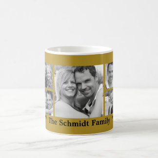Kundenspezifisches Foto Becher Gold Kaffemugg