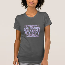 Kunderna för musik, lustiga skjortor t shirt