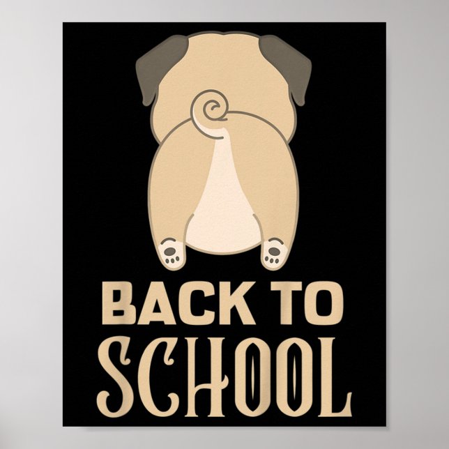 Kunderna i Back to school vid flickskolan Poster (Framsidan)