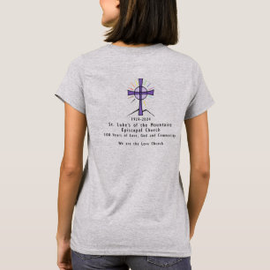 Kunderna Slim Fit T-shirt Centennial Logotyp-Engel