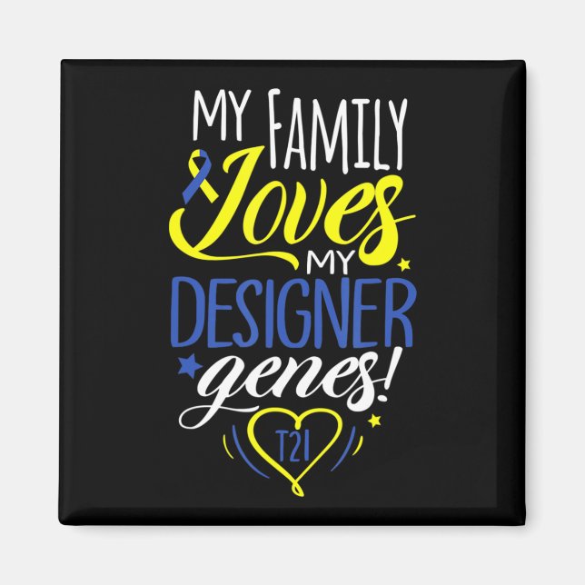 Kunderna till F21 World Down Syndrome Awareness Da Magnet (Framsidan)