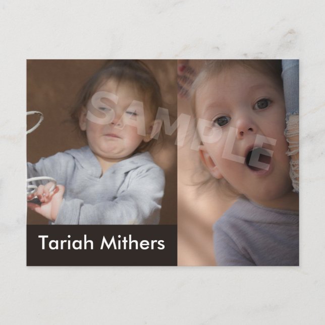 Kunderna till överkomliga priser, 2 sidor vykort (Framsida)