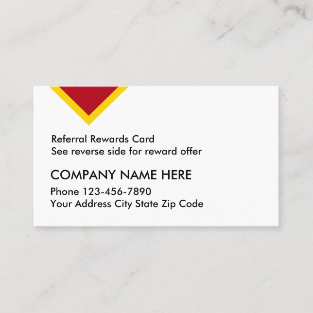 Kundhänskjutningskort Rabattkort (Framsida)