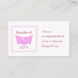 Kundkort för glädje-register tilläggskort