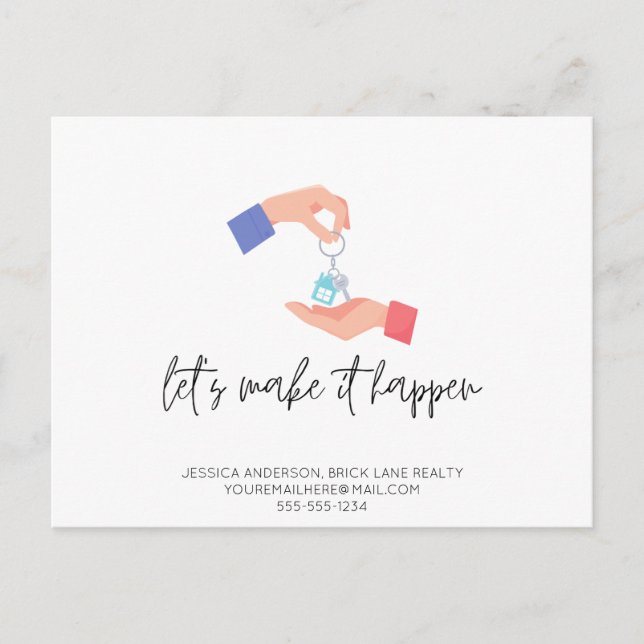 Kundleads för marknadsföring i Gods Vykort (Framsida)