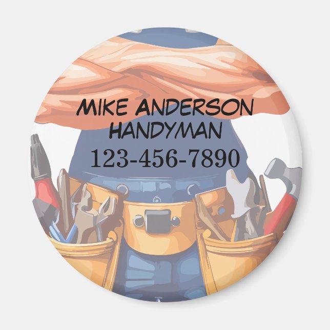 Kundmagneter för den senaste Handymannen för föret Magnet (Framsidan)