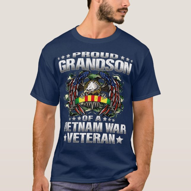 Kundmorson vid en vietnamesisk militär t shirt (Framsida)