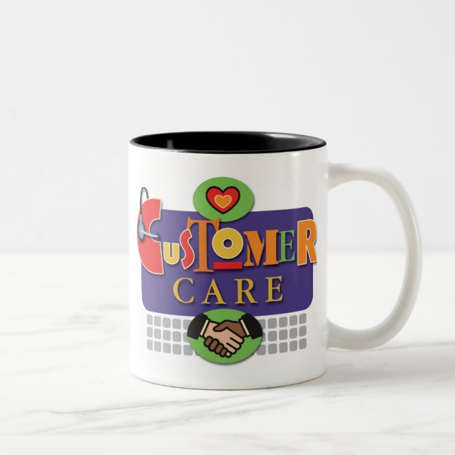 "Kundomsorg" mugg (Höger)