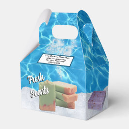 Kundpresentationsruta för organiskt badrum presentaskar