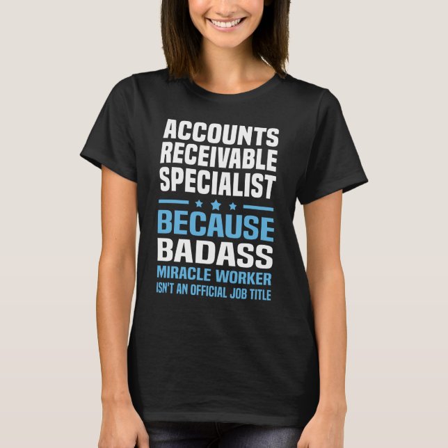 Kundreskontraspecialist T Shirt (Framsida)