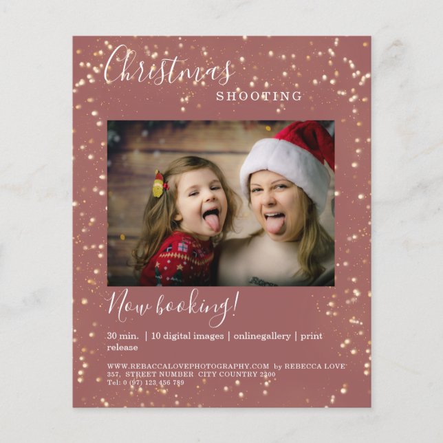 Kundspecifik Ljus-fotoflygare Flygblad (Framsidan)