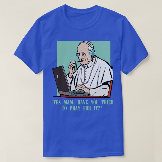 kundtjänst Agent nyligen i call center pupe T Shirt (Design framsida)