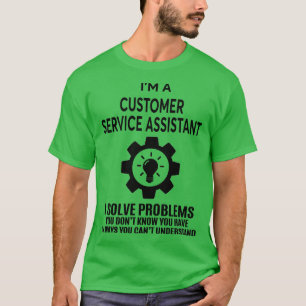 KUNDTJÄNSTEASSISTANT NICE DESIGN 2017 1 T SHIRT