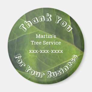 Kundutvärdering, Grönt Löv Business Promo Magnet