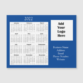 Kundvärdering för Logotyp 2022-kalender Magnetisk Inbjudningskort