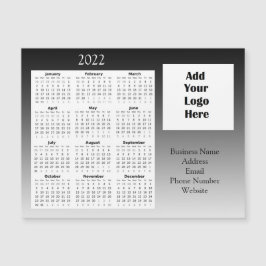 Kundvärdering för Logotyp 2022-kalender Magnetisk Inbjudningskort