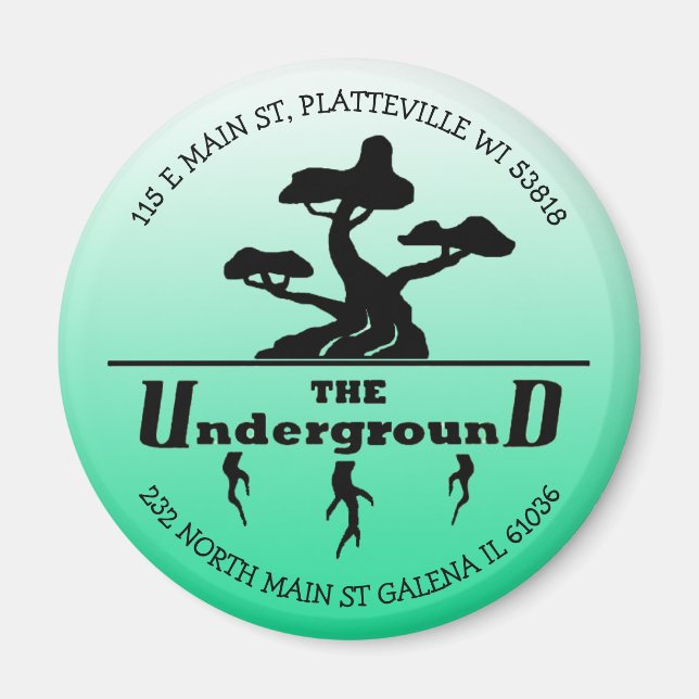 Kundvärdering för Logotyp och Adress Magnet (Framsidan)