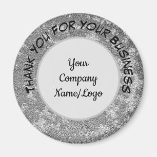 Kundvärdering Marased Grått Business Promo Magnet