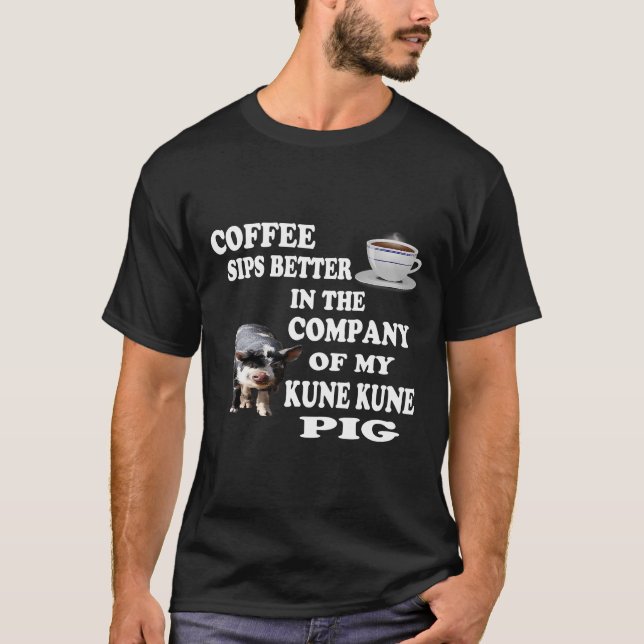 Kune Kune Gris Gift Idea Kunekune Gris Piglet Gift T Shirt (Framsida)