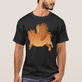 Kunekune gris t shirt