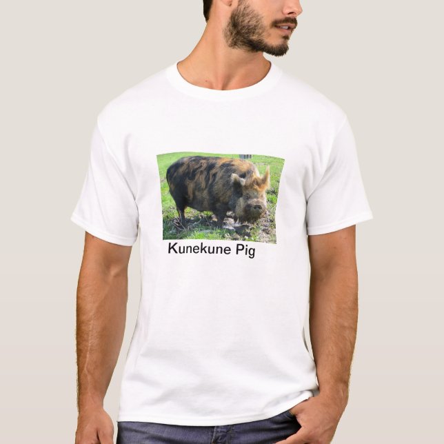 Kunekune grisskjorta tröja (Framsida)
