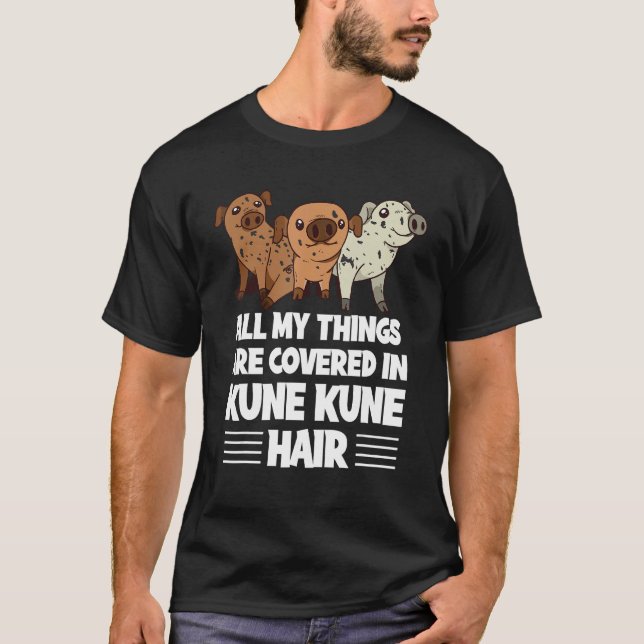 KuneKune Pig Owner Miniature Pig Kune Kune Pig Mam T Shirt (Framsida)
