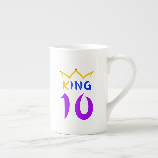 Kung 10 benporslin mugg (Höger)