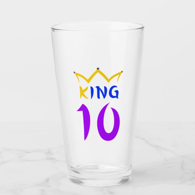 Kung 10 glaskopp (Framsida)