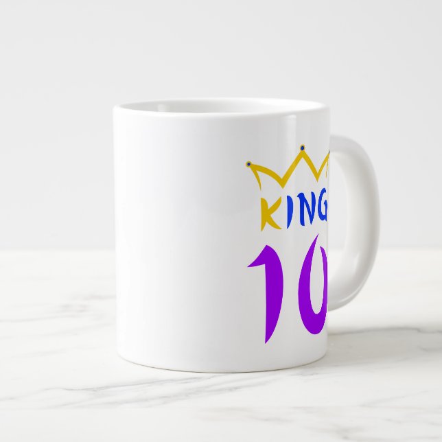 Kung 10 jumbo mugg (Framsida höger)