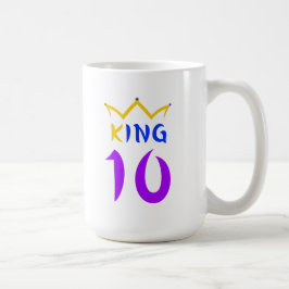 Kung 10 kaffemugg