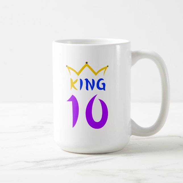 Kung 10 kaffemugg (Höger)