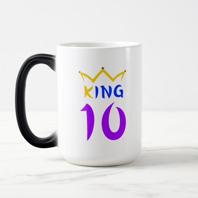 Kung 10 magisk mugg (Vänster)