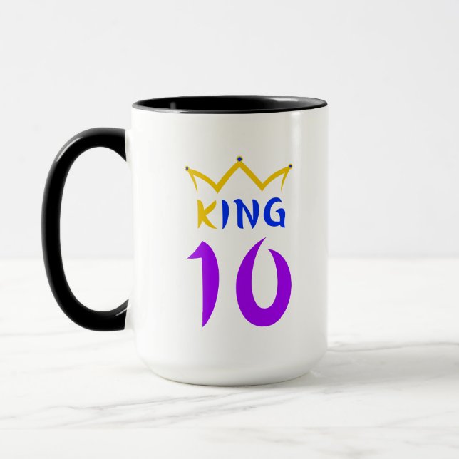 Kung 10 mugg (Vänster)