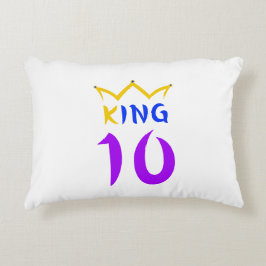 Kung 10 prydnadskudde