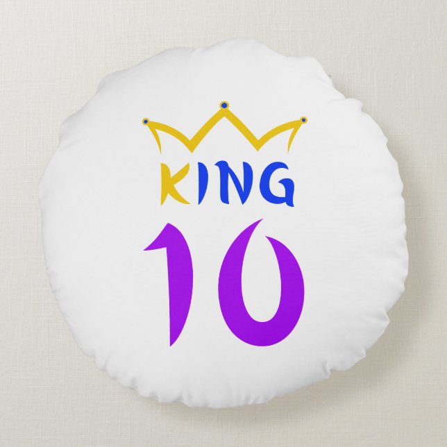 Kung 10 rund kudde (Baksidan)