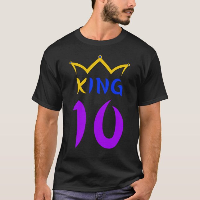 Kung 10 t shirt (Framsida)