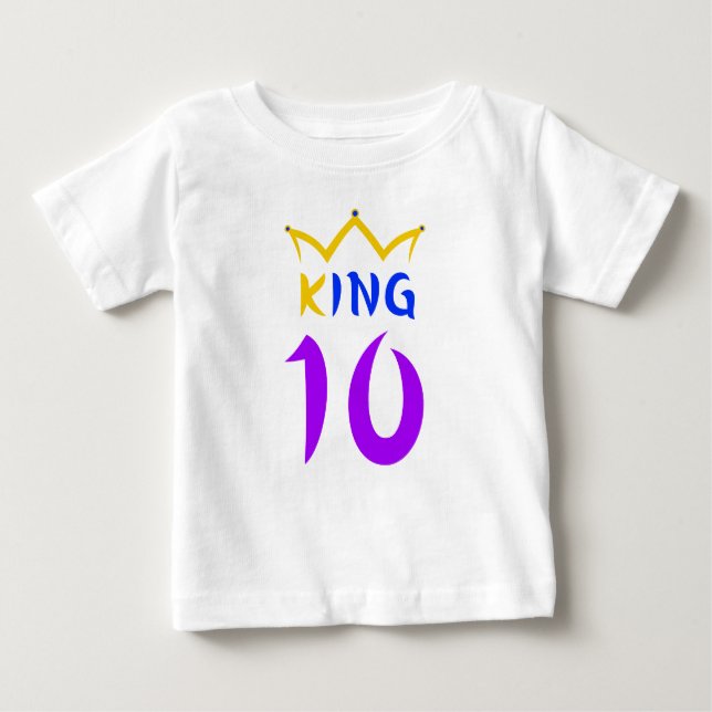 Kung 10 t shirt (Framsida)