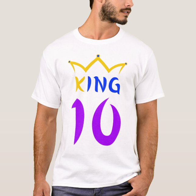 Kung 10 t shirt (Framsida)
