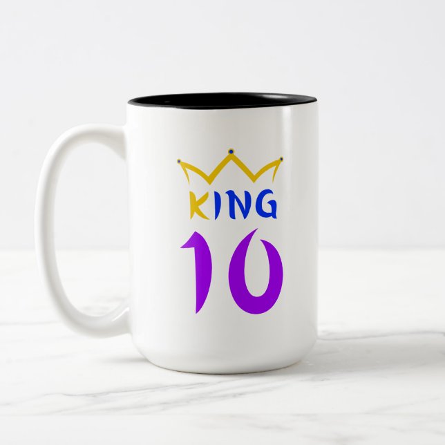 Kung 10 Två-Tonad mugg (Vänster)