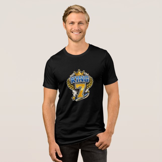 Kung 7 Kronografi T-Shirt | Kunglig Nummer Sju  (Framsida Full)