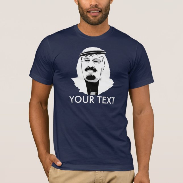 Kung Abdullah T Shirt (Framsida)