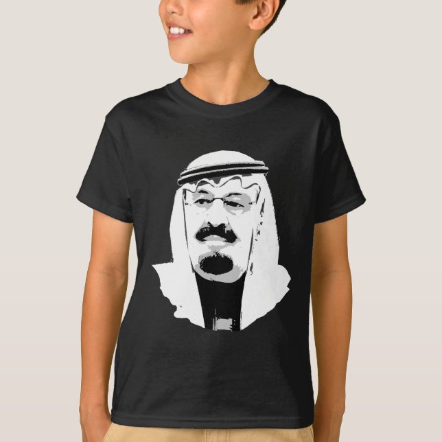 Kung Abdullah T Shirt (Framsida)