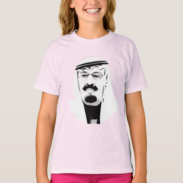 Kung Abdullah Tee (Framsida)