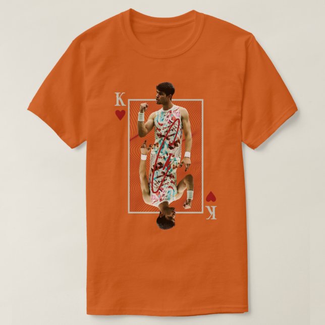 Kung Alcaraz T Shirt (Design framsida)
