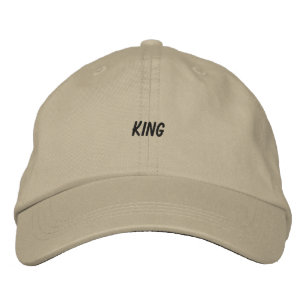 KUNG Anpassat Namn Personlig Stilig Hatt Khaki Broderad Keps