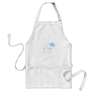 Kung Apron - bakande gåva Förkläde