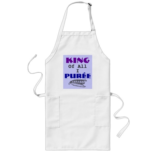 Kung Apron v 2.0 Långt Förkläde (Framsidan)