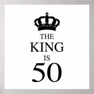 Kung är 50 poster