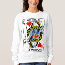 Kung är en kvinna t shirt